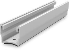 K2 Systems MultiRail 25 CSM, Kurzschiene, Länge 250 mm, Aluminium, silber (2004210)