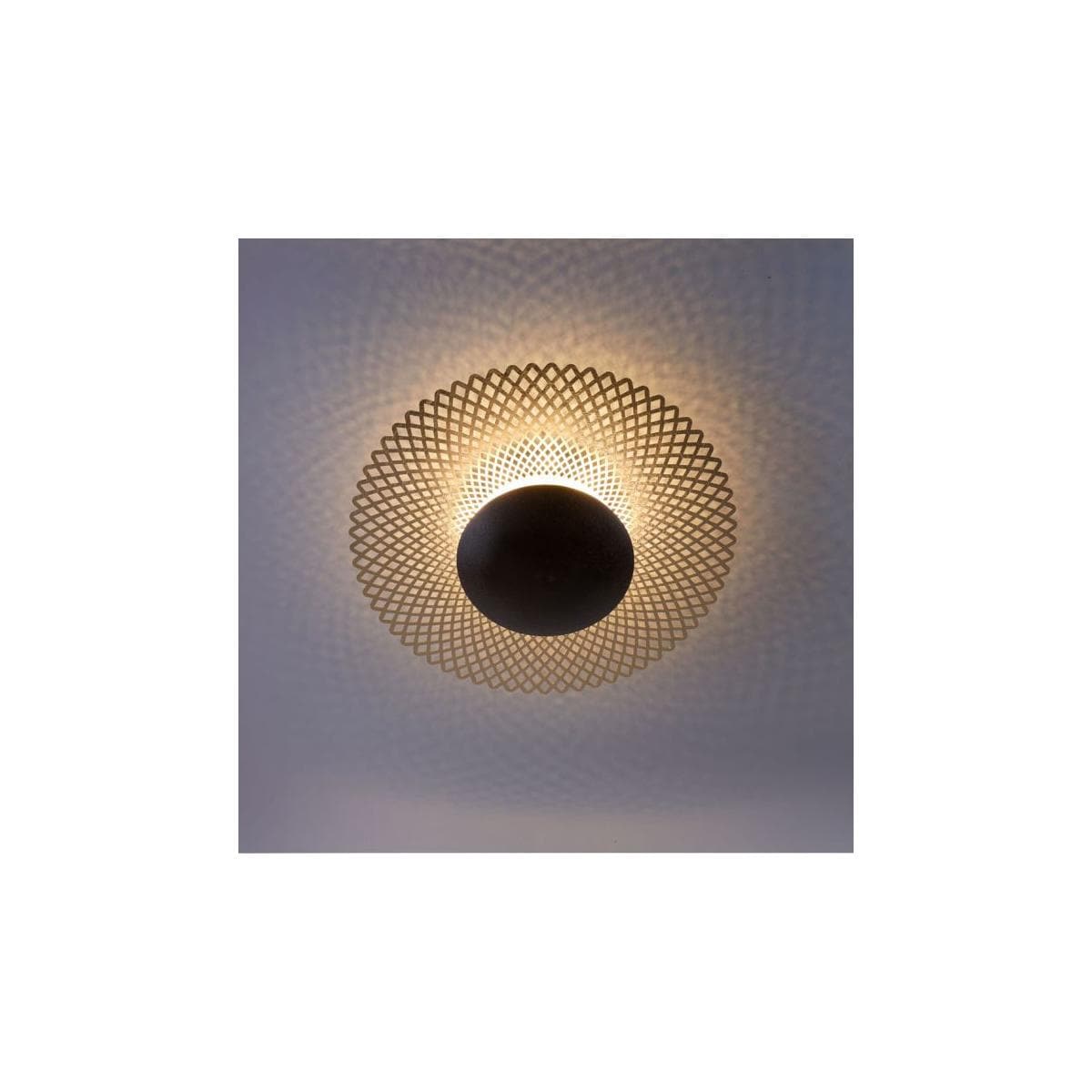 Paul Neuhaus LED Deckenleuchte, indirekt, dimmbar, 18W, Memory 2250lm (6551-48) Funktion, Elektroshop blendfrei, Wagner rost-gold