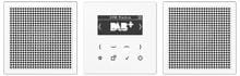 Jung DABLS2WW Smart Radio DAB+ Set Stereo, 2 Lautsprecher, alpinweiß