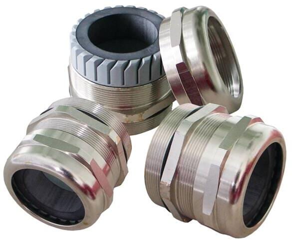 Plica KV M50 MS Kabelverschraubung, M 50, Messing vernickelt (934283350)