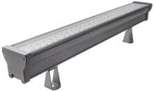 Brumberg LAVILO II MIDI LED-Wallwasher, IP66, DALI dimmbar, schwenkbar, 63W, L=930mm, titan 