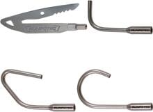 Runpotec Fanghaken-Set, Edelstahl (20614)