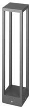 Brumberg ABEE LED-Pollerleuchte 230 V AC, 50 Hz, 15W, 3.000K, IP54, Höhe 650 mm, schaltbar, graphit struktur (65263103)