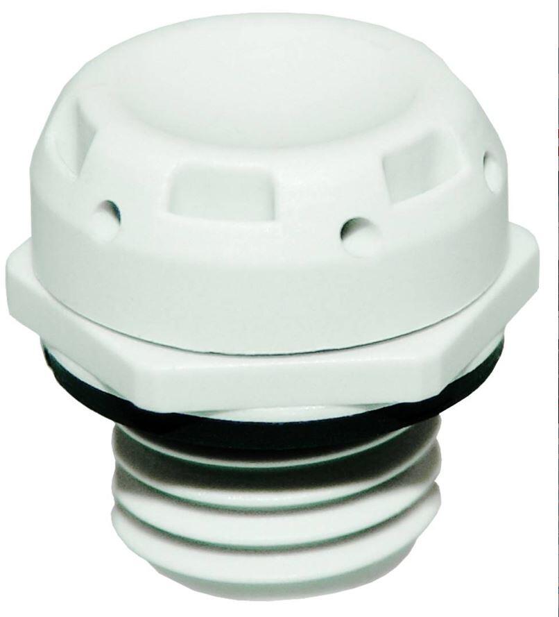 Wiska EVPS 12 LG Druckausgleichsstopfen, M12, Kunststoff, lichtgrau (10102369)