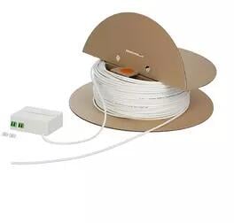 Metz Connect Kompakte Glasfaser-Anschlusseinheit VADT splice 4xLC APC OS2, OpDAT, 30m, weiß (150C049HK0030E)