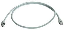 Telegärtner Patchkabel Cat.6A MP8 FS 500 LSZH-10,5 m, grau (100028082)