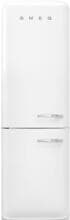 Smeg FAB32LWH6 50"s Style Retro Stand Kühl-Gefrierkombination, 60 cm breit, 331 L, Linksanschlag, Multiflow, LED-Display, weiß