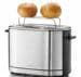 WMF Lono Toaster, 900W, 2-Scheiben, Brötchenaufsatz, schwarz/edelstahl
