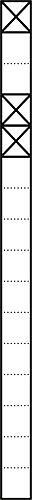 Siedle KS616-1/2 W Kommunikations-Stele, weiß (200038359-00)
