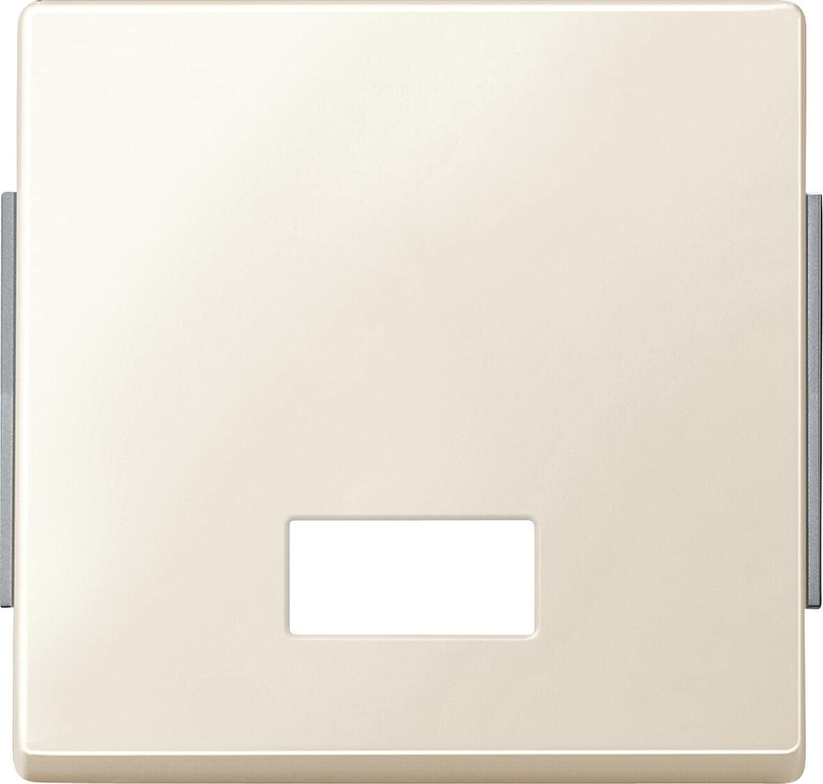 Merten 343844 Wippe mit rechteckigem Symbolfenster, Aquadesign IP 44, weiß