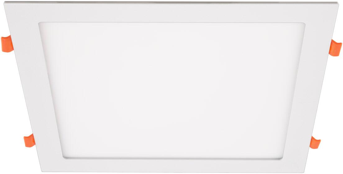 EVN LPQ-Serie LED Einbaupanel, quadratisch, IP20, 27W, 3000K, 2419lm, 350mA, weiß (LPQW303502)