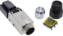 InLine RJ45 Stecker Cat.8.1 2000MHz, feldkonfektionierbar, geschirmt, Schraubv. (76204C)