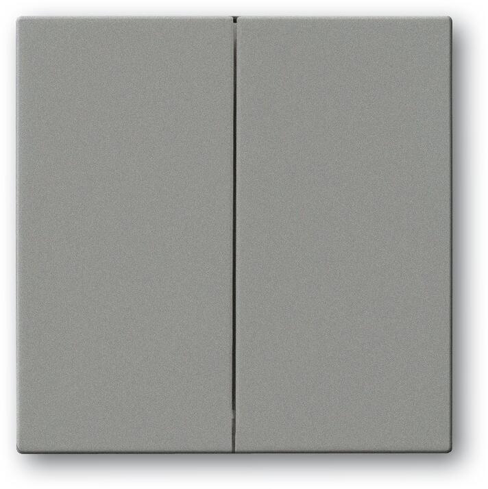 Busch-Jaeger 6736 FoH-803 Wippe, Busch-dynasty, Zigbee Friends of Hue, graumetallic (2CKA006730A0137)