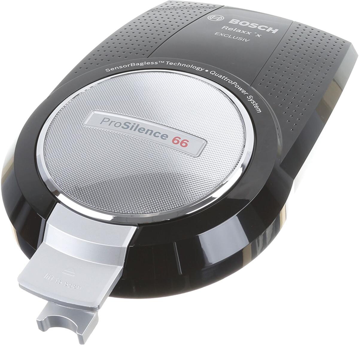 Bosch Siemens 11006341 Deckel, Deckel;motorisch;BOSCH Relaxx"x EXCLUSIV ProSilence 66, SCHWARZ