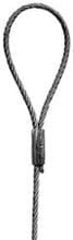 Niedax GAK-2/2 GRIPPLE, Set-Schlaufe, Seil-Ø 2 mm, Seillänge 2 m, Stahl, galvanisch verzinkt/passiviert
