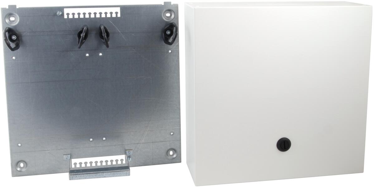 EFB-Elektronik VKA12 Gehäuse inkl. Grundplatte und VKA Montagesatz 10DA, Stahlblech, weiß (46020N.1V10)