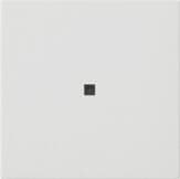 Gira 510427 KNX RF Bedienaufsatz 1fach, Reinweiß Seidenmatt