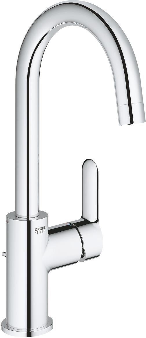GROHE Bauedge Einhebel-Waschtischarmatur, Einlochmontage, chrom (23760000)