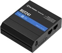 Teltonika RUT241 Mobilfunk-Router, 4G LTE, WLAN, zwei Ethernet-Ports, schwarz (RUT241010000)