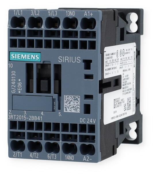 Siemens 3RT20152BB41 Leistungsschütz S00, 3kW/400V, 1S, DC24V 3-polig
