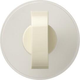 Gira 146601 Knebel für Jalousieschalter bzw. -taster und Zeitschalter, System 55, cremeweiß glänzend