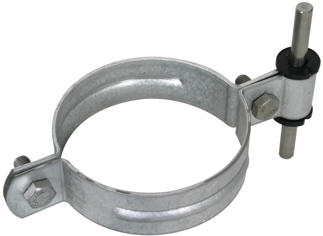Dehn LH KD 8.10 D89 STTZN Leitungshalter für Dachständer mit Klemmtülle D 89mm, für Rd 8-10mm, St/tZn (425089)