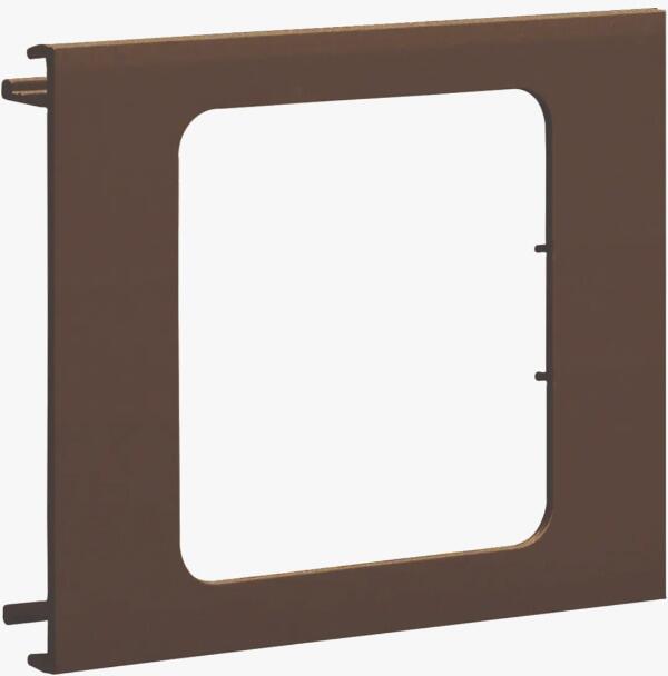 Hager L91208014 Blende 1fach, braun