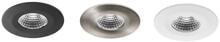 Brumberg OBIRA LED-Einbaustrahler, integrierter Konverter (DOB), Anschlussbox, 7W, 420lm, 1800K-3000K, Phasenabschnitt dimmbar, dim2warm, rund