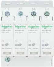 Schneider Electric Acti 9 iPRD40 Überspannungsableiter, Typ 2, Steckbare Schutzmodule, 4P, Imax 40kA (A9L40400)