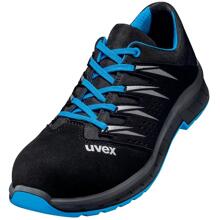UVEX 2 trend S1 SRC Sicherheits-Halbschuh, ESD, W11, blau/schwarz