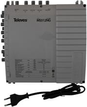 Televes Multrix QUAD-taugliche Multischalter mit Netzteil, 5 Eingänge und 12 Ausgänge (MS512NG)