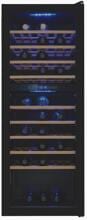 Exquisit WS2-78-GTE-160G Stand Weinkühlschrank, 49 cm breit, 194 Standartflaschen, Kindersicherung, schwarz