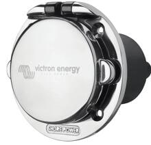 Victron 16A Edelstahl Einbau-Steckdose, silber (SHP301602000)