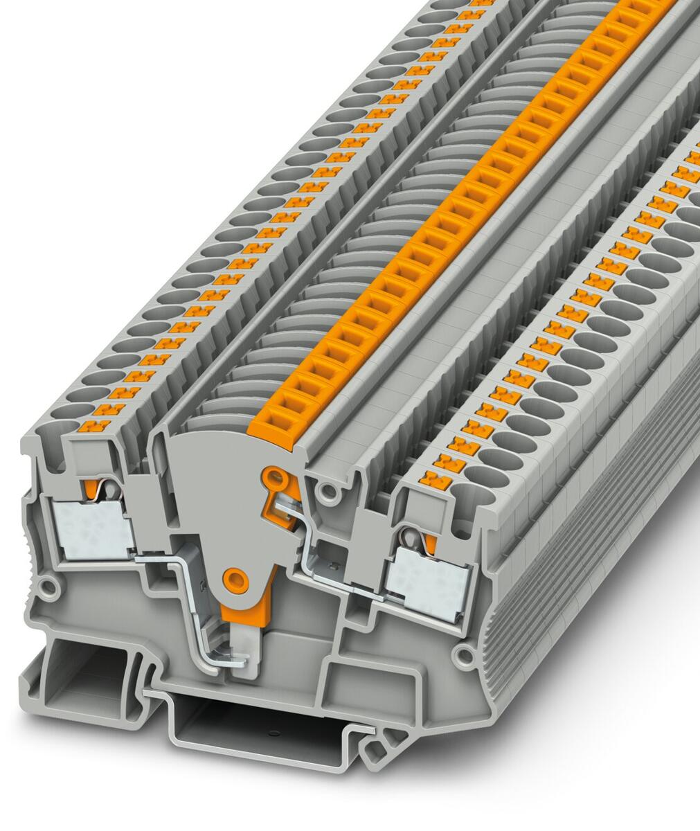 Phoenix Contact Messwandler-Trennklemme - PTME 4, 0,2-6mm², grau (3212139)