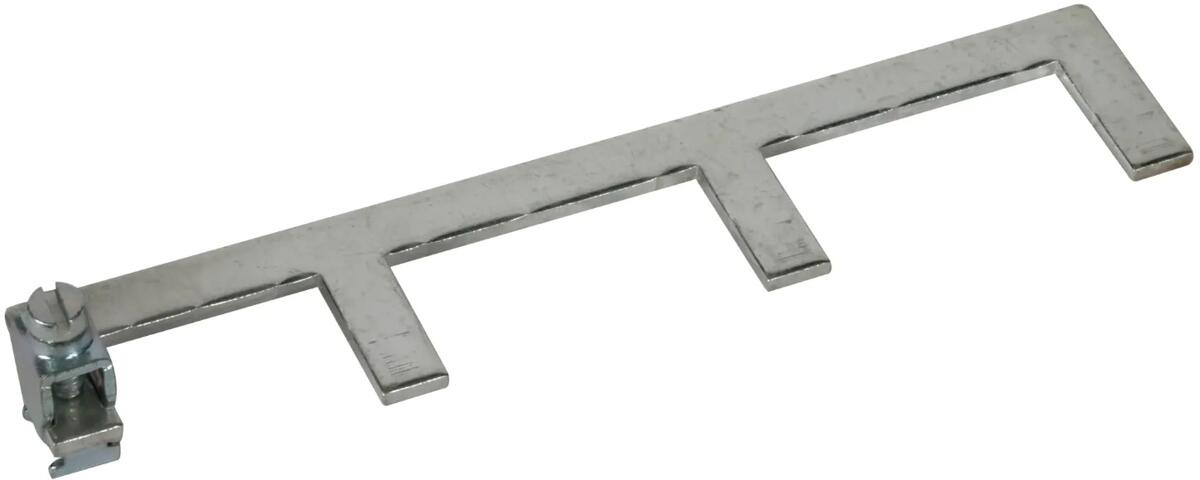 Dehn EB 1 3 10 Erdungsbügel einphasig, 3-polig, 10 TE, mit Anschlussklemme bis 25 mm² (900461)