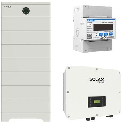 SolaX Power T-BAT HS 17.5 + X3-ULTRA-25K HV-Speichersystem, 7 x Speicher, 16,1 kWh nutzbar, im Set mit Wechselrichter, 25 kW, 3-phasig