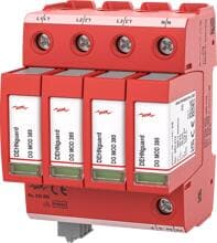 Dehn DG MD TNS 385 FM DEHNguard Modularer Überspannungsableiter, TN-S-Systeme, potentialfreier Fernmeldekontakt, UC 385V, Typ 2+3 (943409)