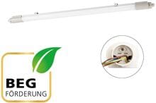 EVN UMIDOS LED-Anbauleuchte, 176-276V/AC/DC, IP65, 4000K, Durchgangsverdrahtung, grau (FR65124040)