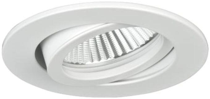 Brumberg LED-Einbaustrahler 350 mA, 3 W, 38°, 2.700 K, rund, schwenkbar, weiß (12371173)