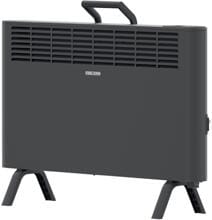 STIEBEL ELTRON CNS-B 2000 Plus LCD move Elektroheizung, Standgerät, energiesparend, 2 kW für ca. 25 m², TÜV geprüft, LC-Display, Wochentimer, schwarz (207068)