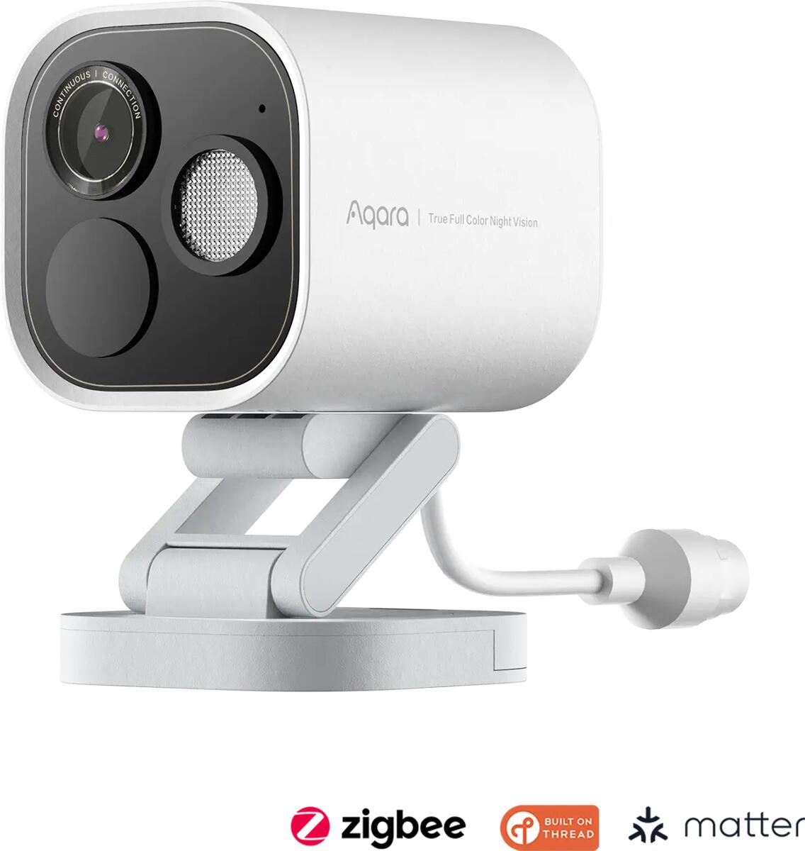 Aqara G5 Pro Kamera Hub, PoE, Zigbee, Thread, Matter, weiß (CH-C03DW)