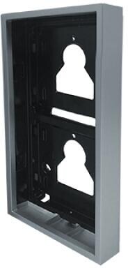 Comelit UT9172 AP-Gehäuse Ultra, 2 Module, 110x198x35 mm, Alu, grau ...