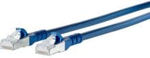 METZ CONNECT Patchkabel Cat.6A AWG 26 1,7 m blau ( 1308451744-E )