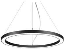 Brumberg BIRO Circle Pendel-Ringleuchte, D=1200mm, H=50mm, 148 W, Tunable White/RGBW-Cas, schwarz (13853169CA)