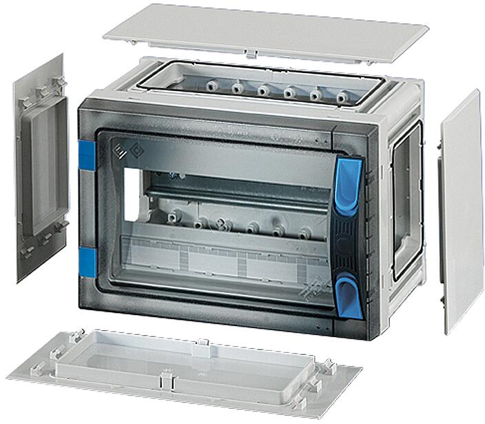 Hensel FP 1108 ENYSTAR Automatengehäuse mit Verschlussplatten, IP 66