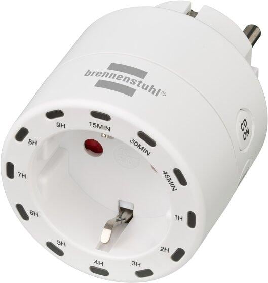 Zeitschaltuhr Mechanisch Brennenstuhl MMZ 20 Mechanische Zeitschaltuhr – Steckdosentimer Für Lampen, Heizungen & Mehr Timer Steckdose 230V