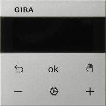 Gira 5393600 System 3000 Raumtemperaturregler Display, System 55, Edelstahl