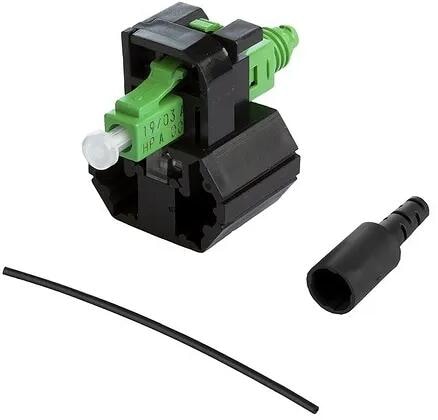 METZ CONNECT OpDAT FASTTM Hybrid Steckerbausatz LC APC OS2 10 Stück für Adern