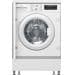 Bosch WIW28443 8kg Einbau Waschmaschine, 60cm breit, 1400 U/min, LED-Display, Unwuchtkontrolle, Mengenerkennung, AquaStop, Weiß