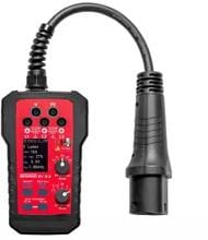 Benning EV 3-3 Wallboxtester sowie Prüfadapter mit Installationstester, Funktionsprüfung, Fehlersuche AC-Ladestation, Wallboxen, RCD, Drehfeld (10239871)